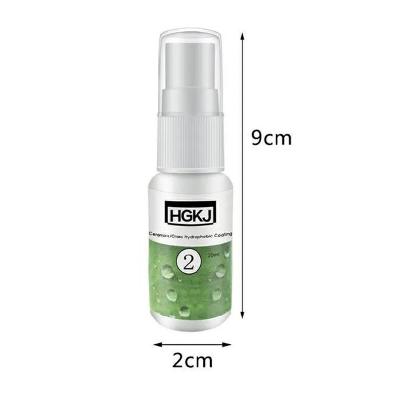 Комплект гидрофобного стеклянного покрытия жидкое керамическое покрытие для