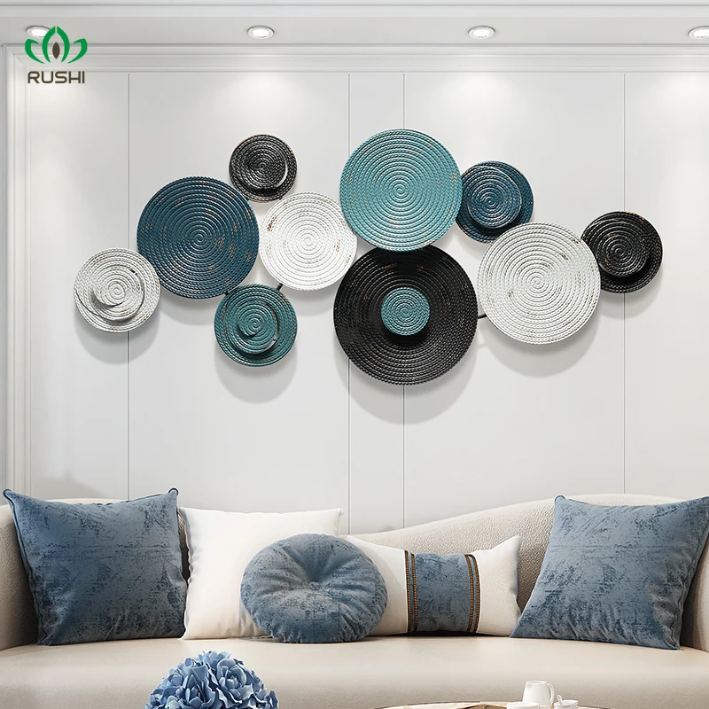 

Luxury Nordic Decoration Home Iron Wall Hanging Creative Bedroom Living Room Art Pendant Fashion Wall Decoration Hotel Wall