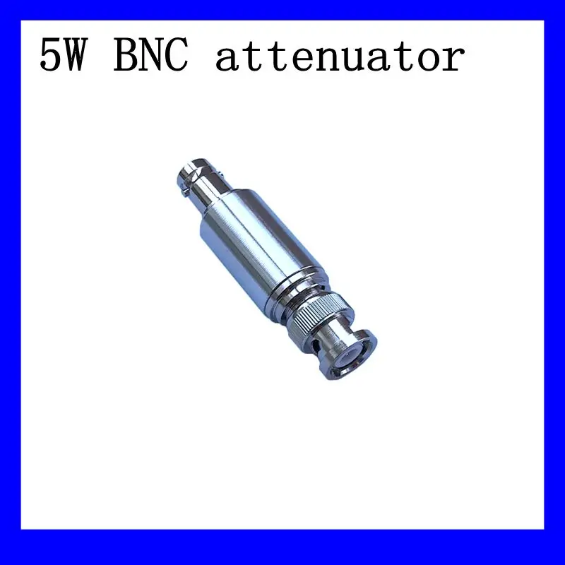 

Free shipping 5W BNC-JK rf attenuator , DC-4GHz,50ohm 1db,2db.3db,5db,6db,10db,15db,20,30db 40db.