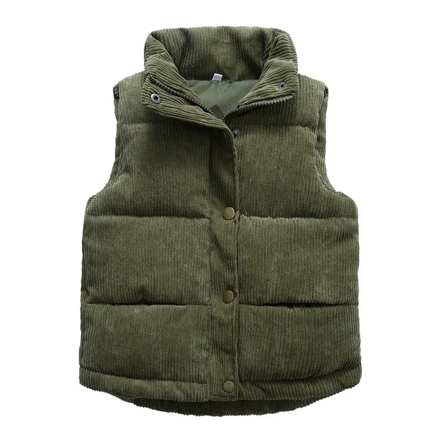 Зимний Повседневный жилет для девочек куртка детская верхняя одежда пальто