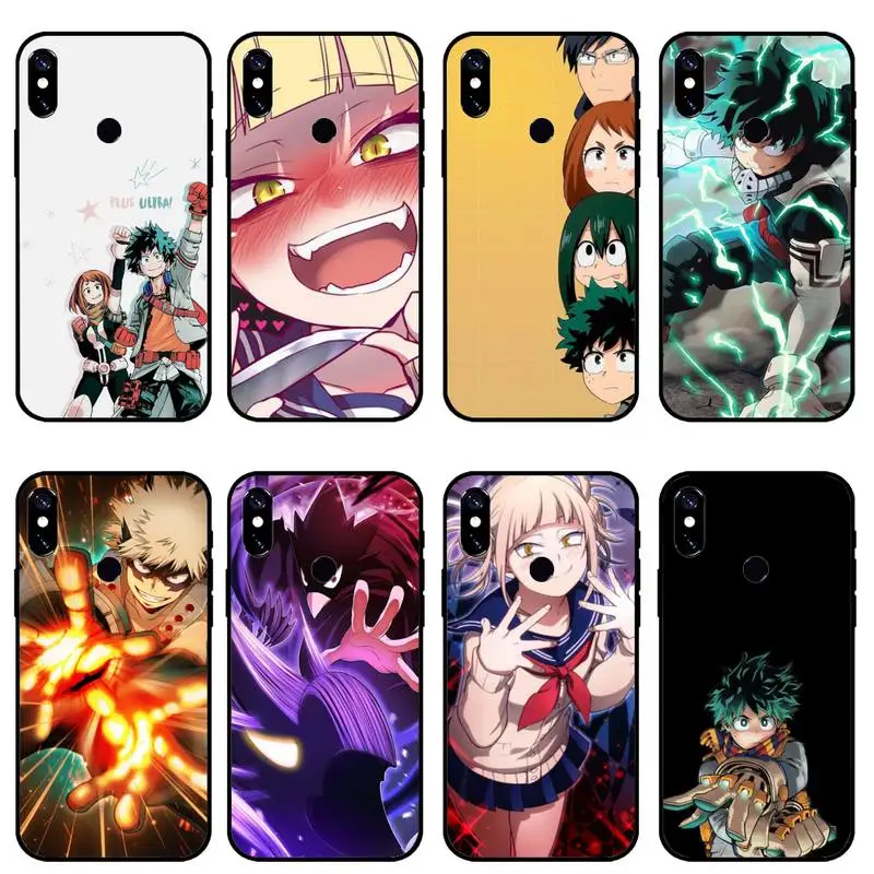 

My Hero Academia Phone Case For Xiaomi Redmi note 7 8 9 pro 8T 9A 9S Mi Note 10 Lite pro
