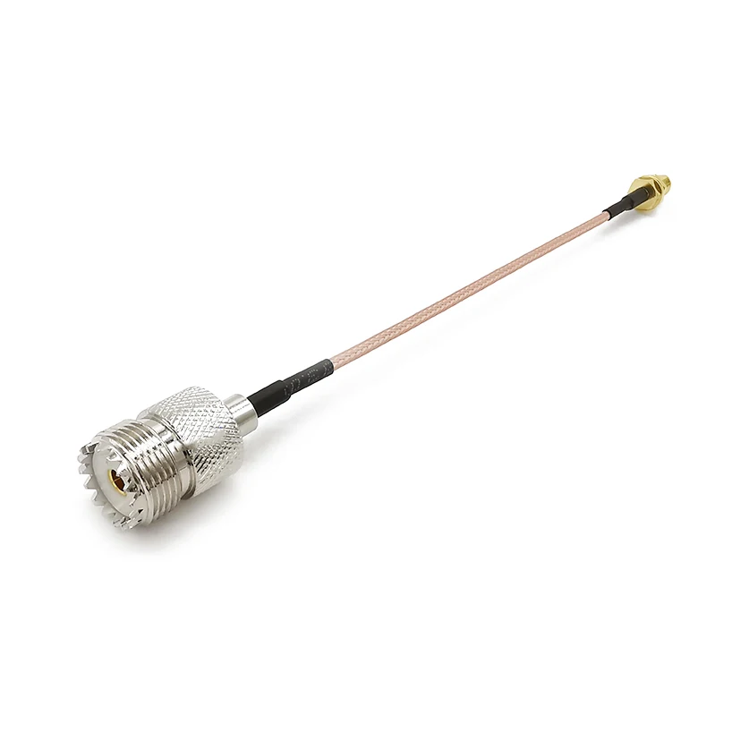 SMA гнездо к UHF SO 239 гнездовые разъемы 6 ''RG316 кабель для Wouxun Baofeng Quasheng Linton