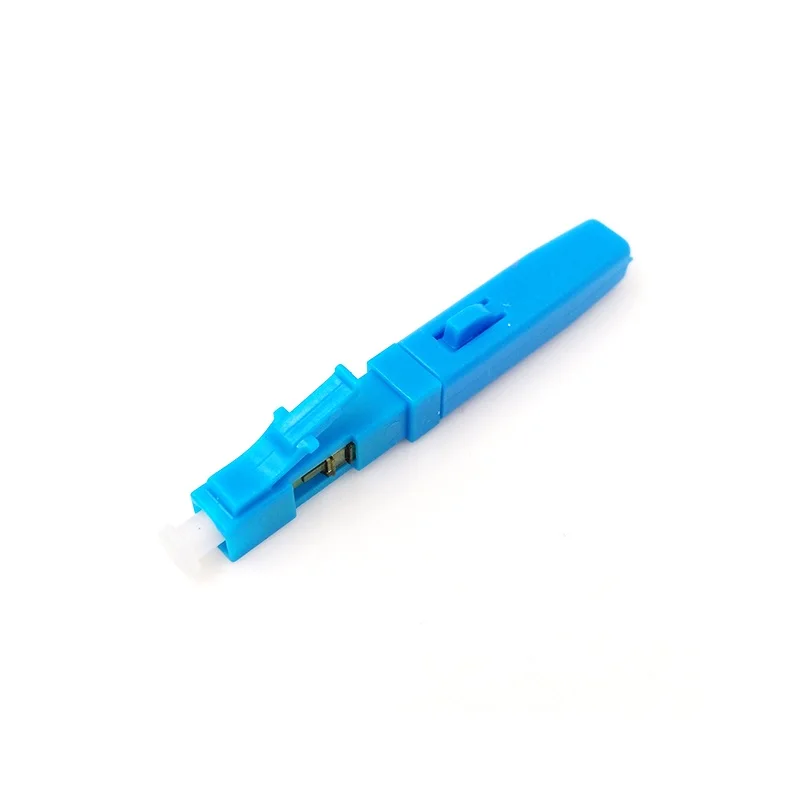 10 шт. LC UPC быстрый разъем одномодовый волоконно-оптический Быстрый встроенный тип