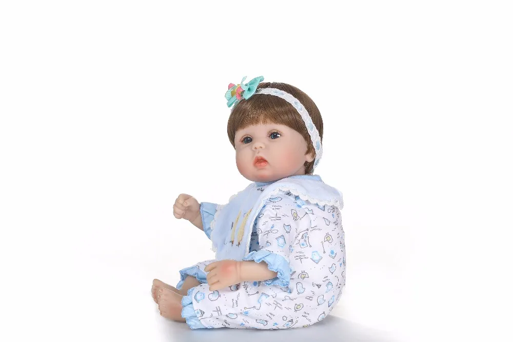 Мягкие силиконовые детские куклы bebes Reborn с спальным мешком игрушки для девочек