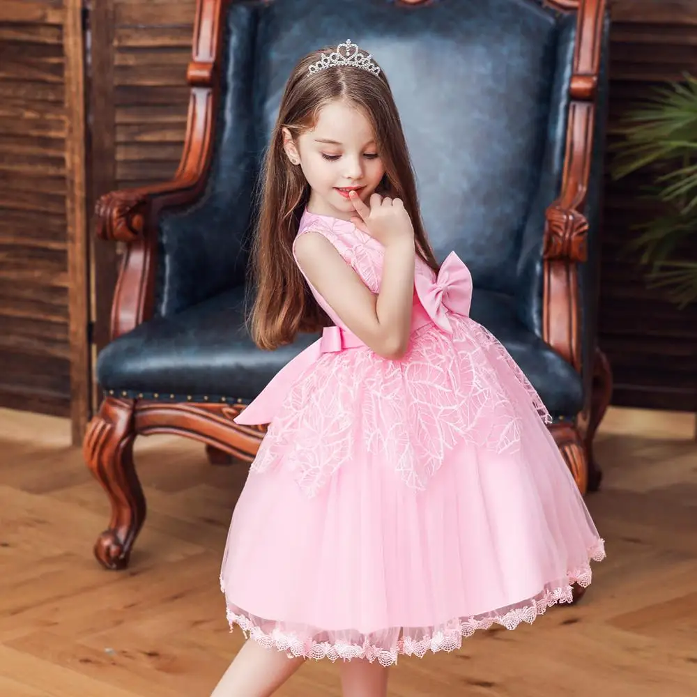 Новая летняя одежда для маленьких девочек Новое Детское платье принцессы