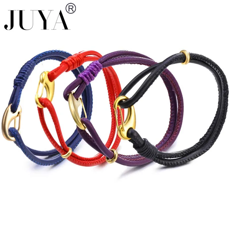 Вязаный браслет для женщин из искусственной кожи Свадебный изысканный кожаный