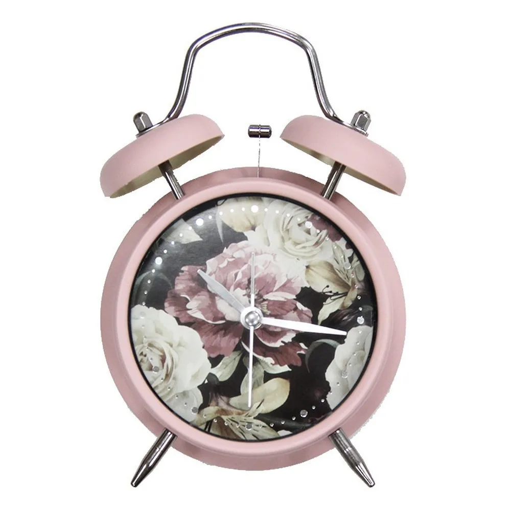 Простые настенные часы в скандинавском стиле будильник с датой и температурой