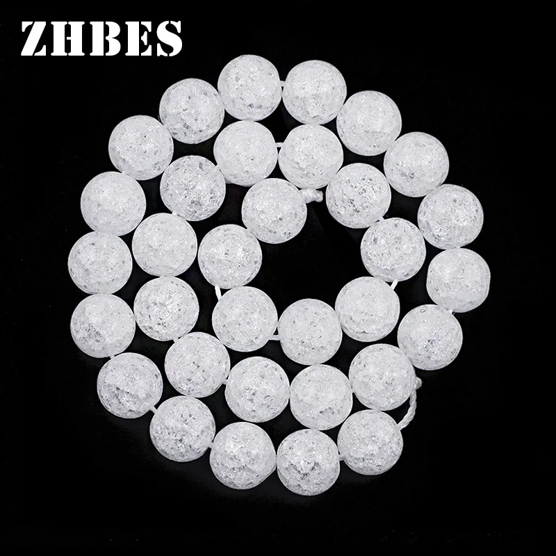 

Бусины из натуральных белых кристаллов, яркий шар 4/6/8/10/12 мм, незакрепленные бусины для изготовления ювелирных изделий, браслетов, аксессуар...