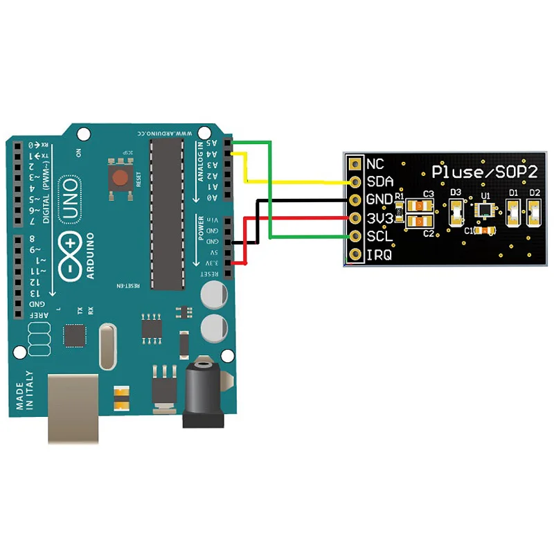 

Blood oxygen module heart rate monitor Pulse sensor module compatible with Arduino