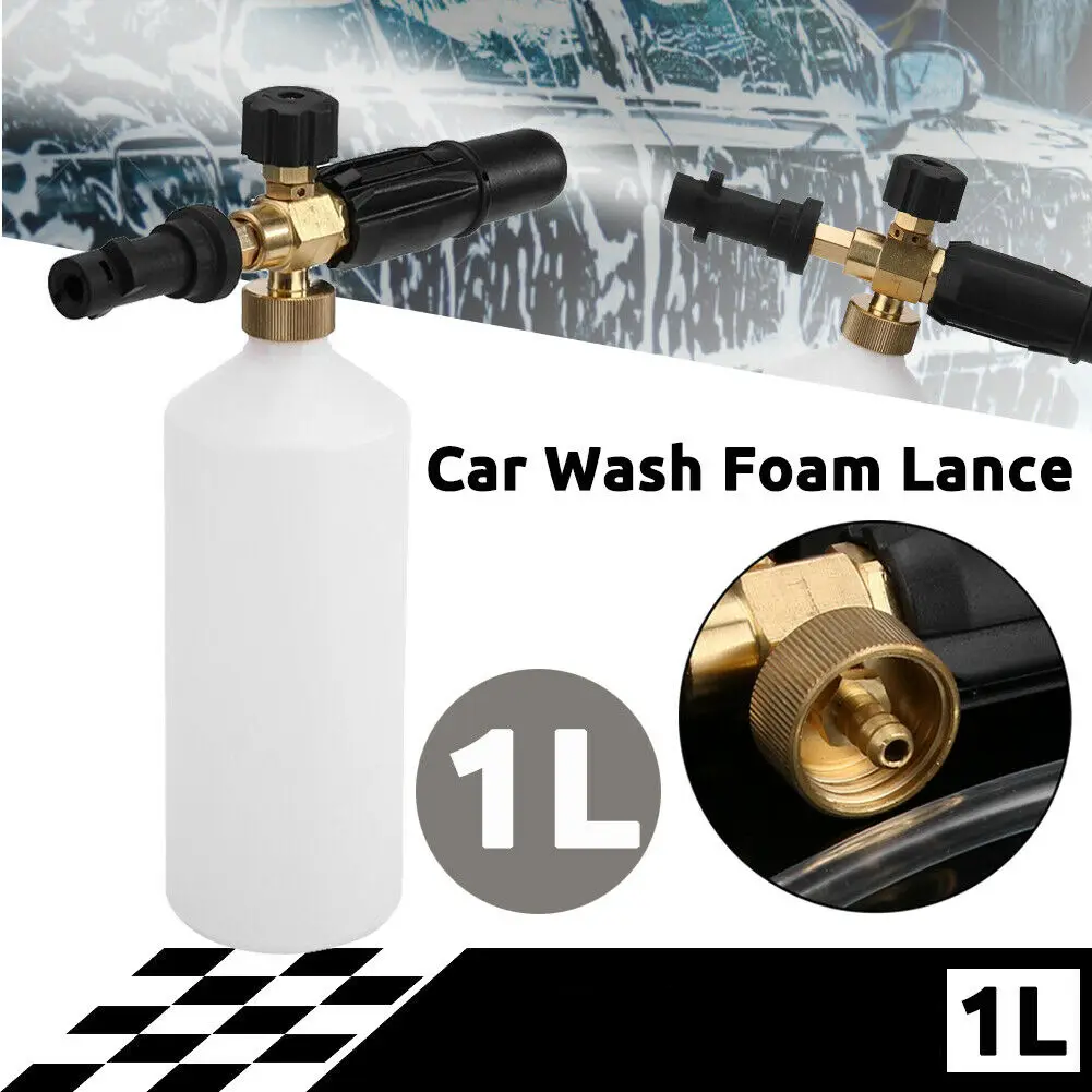 1Л машина снег пены пистолет давление шайба Лэнс Кэннон бластер для Karcher FJ6 K2--K7 |