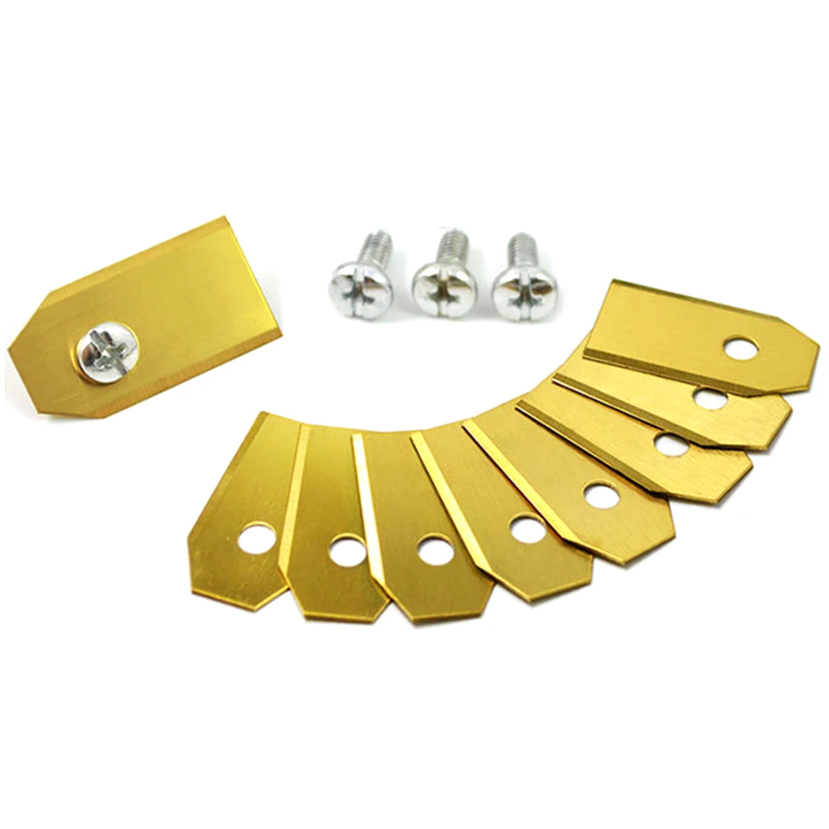 

Лезвие Сменное с винтами для газонокосилки, 9 шт.