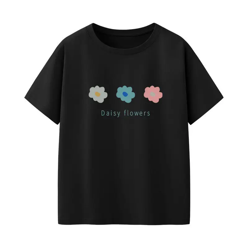 

2021 Quality classic summer casual breathable soft women's Short Sleeve T-Shirt