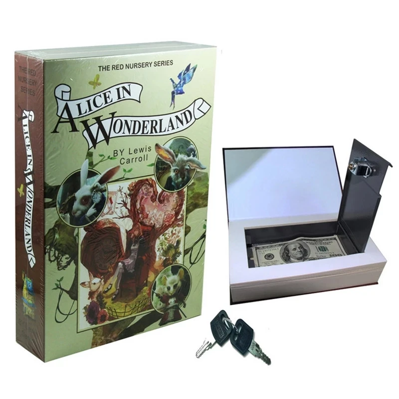 Защитный Сейф для книг тип ключа Высокое качество секретная книга скрытый