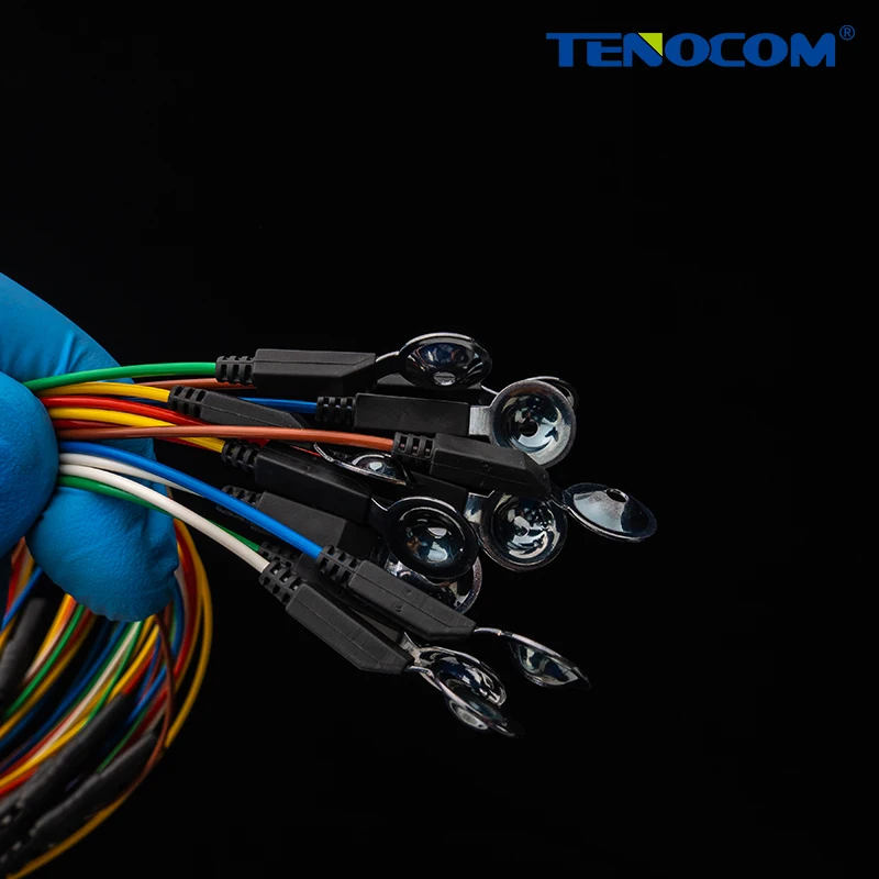 Горячая Распродажа EEG (EMG) многоразовый провод из сплава серебра| |
