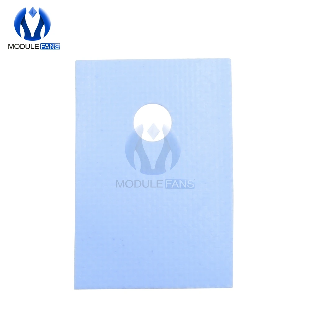 200PCS TO-220 Insulation Pads Silicone Heatsink Shim for Laptop CPU GPU VGA Card IC Good Thermal Conductivity Ultrasoft