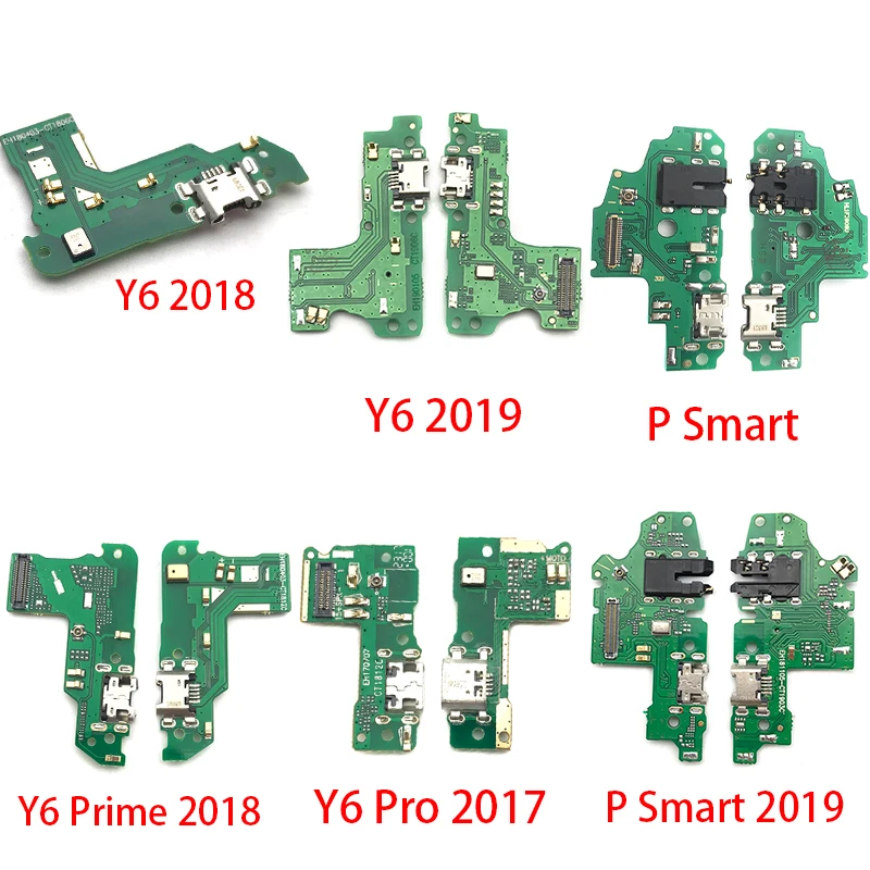 USB зарядное устройство док станция разъем гибкий кабель для Huawei Y6 Y5 Y7 Pro Y9 Prime 2017 2018