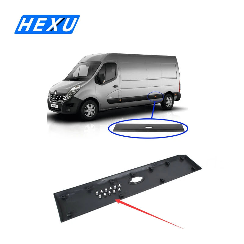 50 шт. пластиковые зажимы для боковой двери Renault Trafic Master MK3 Movano B MK2 NISSAN Interstar NV400 2010-2016