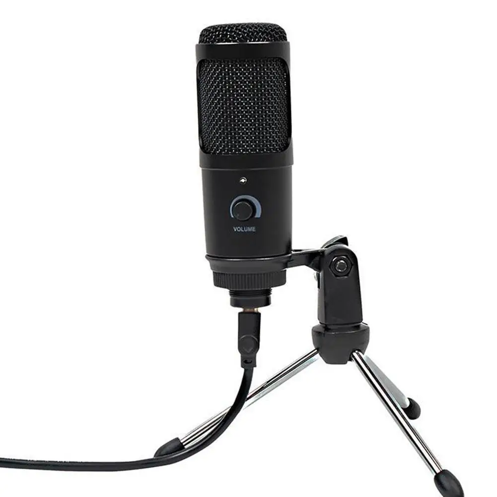 Профессиональный конденсаторный микрофон T3E1 USB для ПК компьютера студии