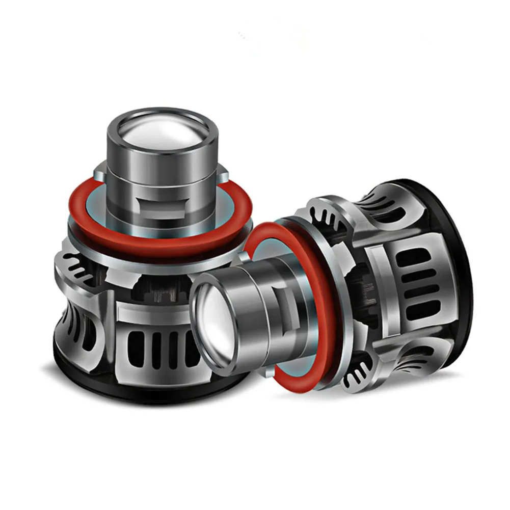 

12 В линзы для головных фонарей s H11 Светодиодный проектор светильник автомобиля 9006 HB4 9005 HB3 светодиодный проектор линзы дьявольные ангельски...