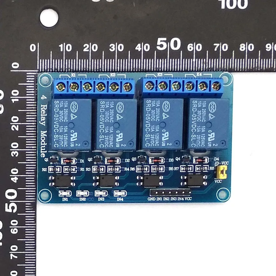 5V 12V 4 канальный Релейный модуль щит для Uno ARM PIC AVR DSP электронное реле канала Relay.4