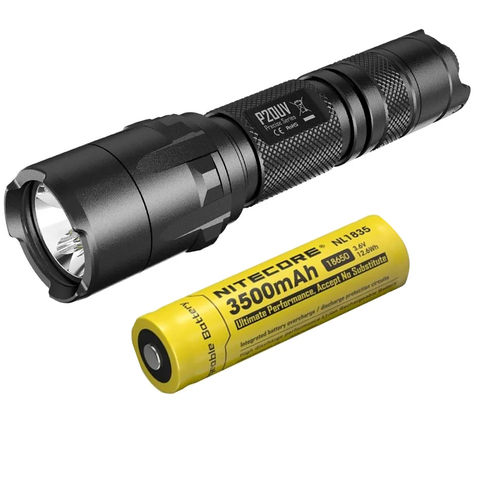 NITECORE P20UV 800LM U2 5x светодиодный Ультрафиолетовый фонарь правоохранительные военные