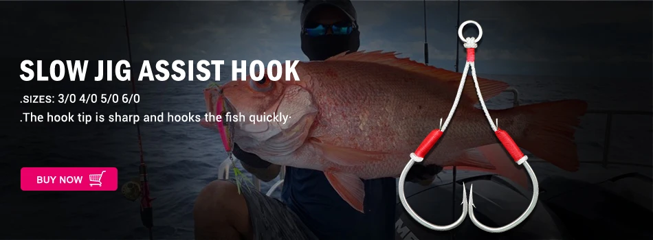 JK LAI-L Shore джигггинг светильник "T" groove Jig hook нержавеющая твердое кольцо лодка рыболовный светящийся двойной рыболовный крючок крючки морские ЛЕЩА
