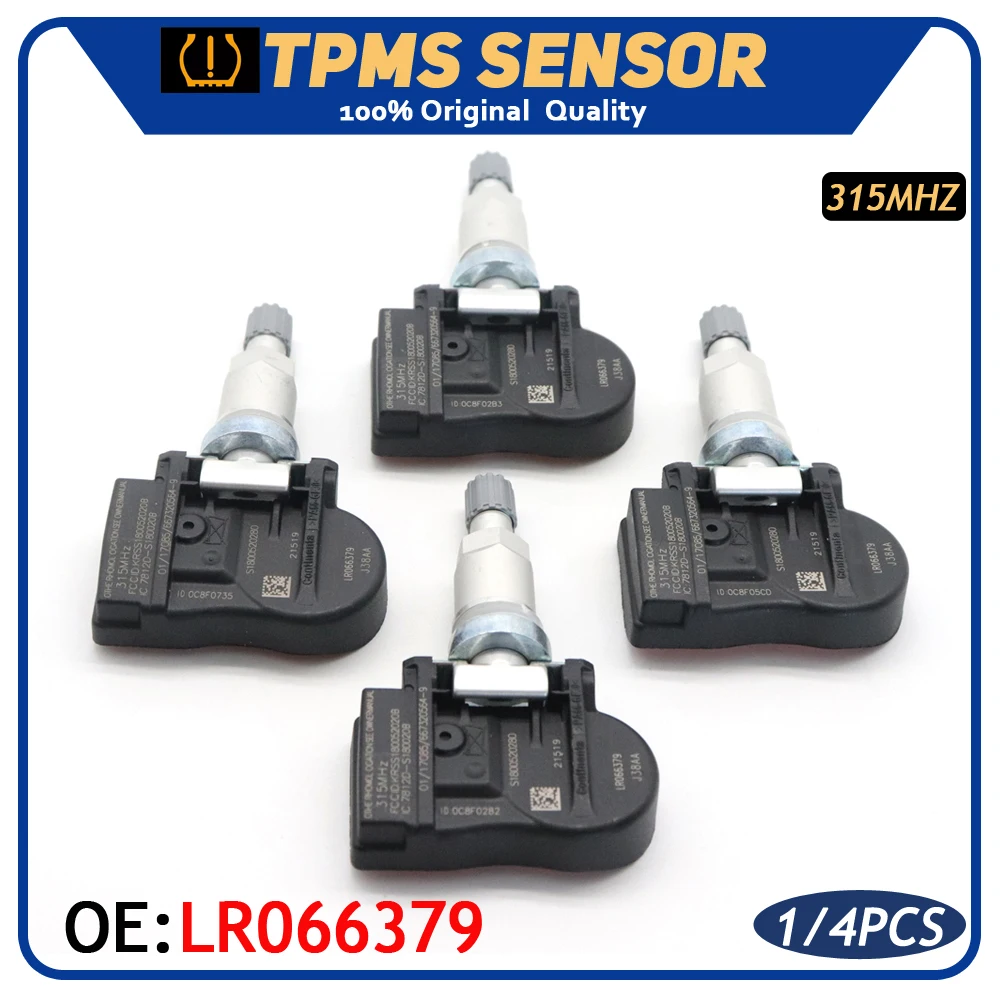 

Car TPMS Tire Pressure Monitoring Sensor LR066379 For LAND ROVER RANGE JAGUAR F-TYPE XJ XJR 2010-2018 LR032833 LR031713 315MHz