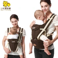 8 in 1 ergonomic baby carrier sling 2017 breathable baby kangaroo hipseat backpacks carriers removeable backpack sling