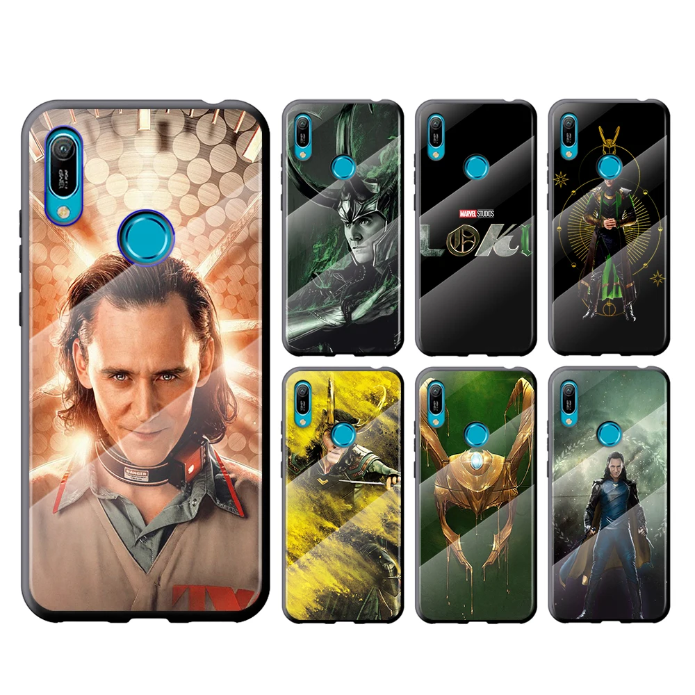 

Tempered Glass Cover Luxury Avenger Loki For Xiaomi Mi 11 11i 10T CC9E 9T Note 10 Ultra Pro Lite 5G Phone Case