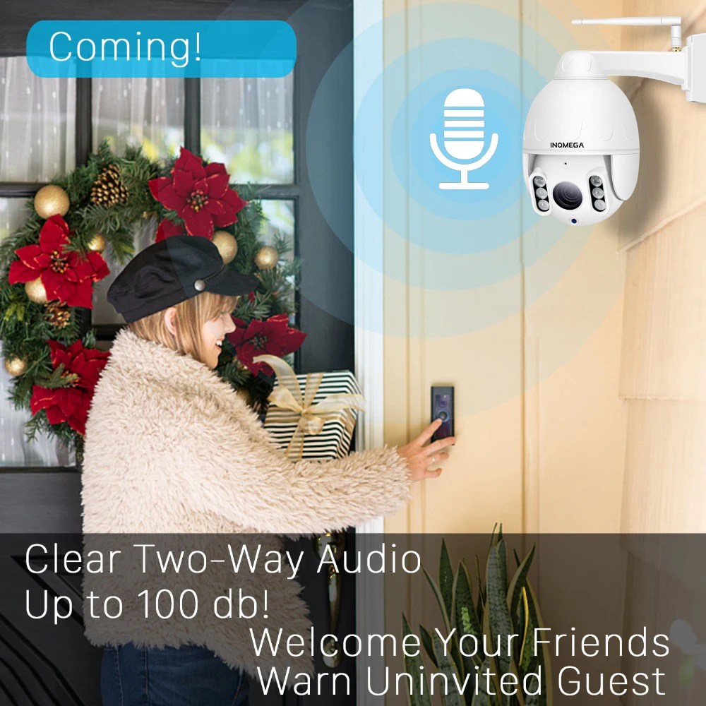 INQMEGA 4G sim карта камера WIFI 2MP 1080P купольная PTZ Беспроводная GSM IP безопасности