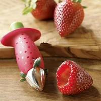 kitchen ware tomato stalks fruit strawberry knife stem leaves remover fruit slicer strawberry huller fruit corer kitchen tool