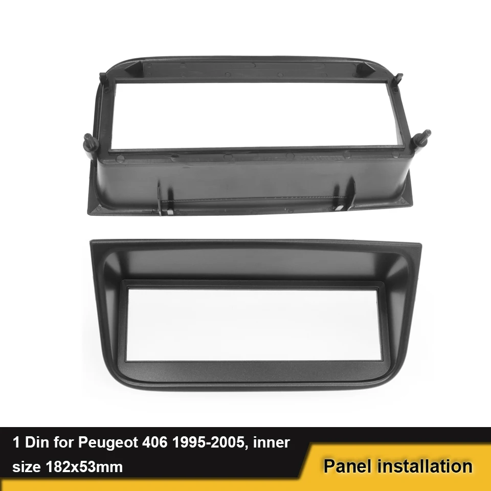 

1 Din CD Fascia ДЛЯ Peugeot 406 1995-2005 Радио Стерео рама панель приборной панели