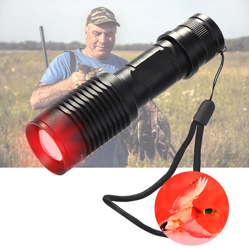 

10W 850nm Night Vision Zoomable Torch LED Infrared Outdoor Hunting IR Flashlight Lantern Flashlight Waterproof Spot Lamp