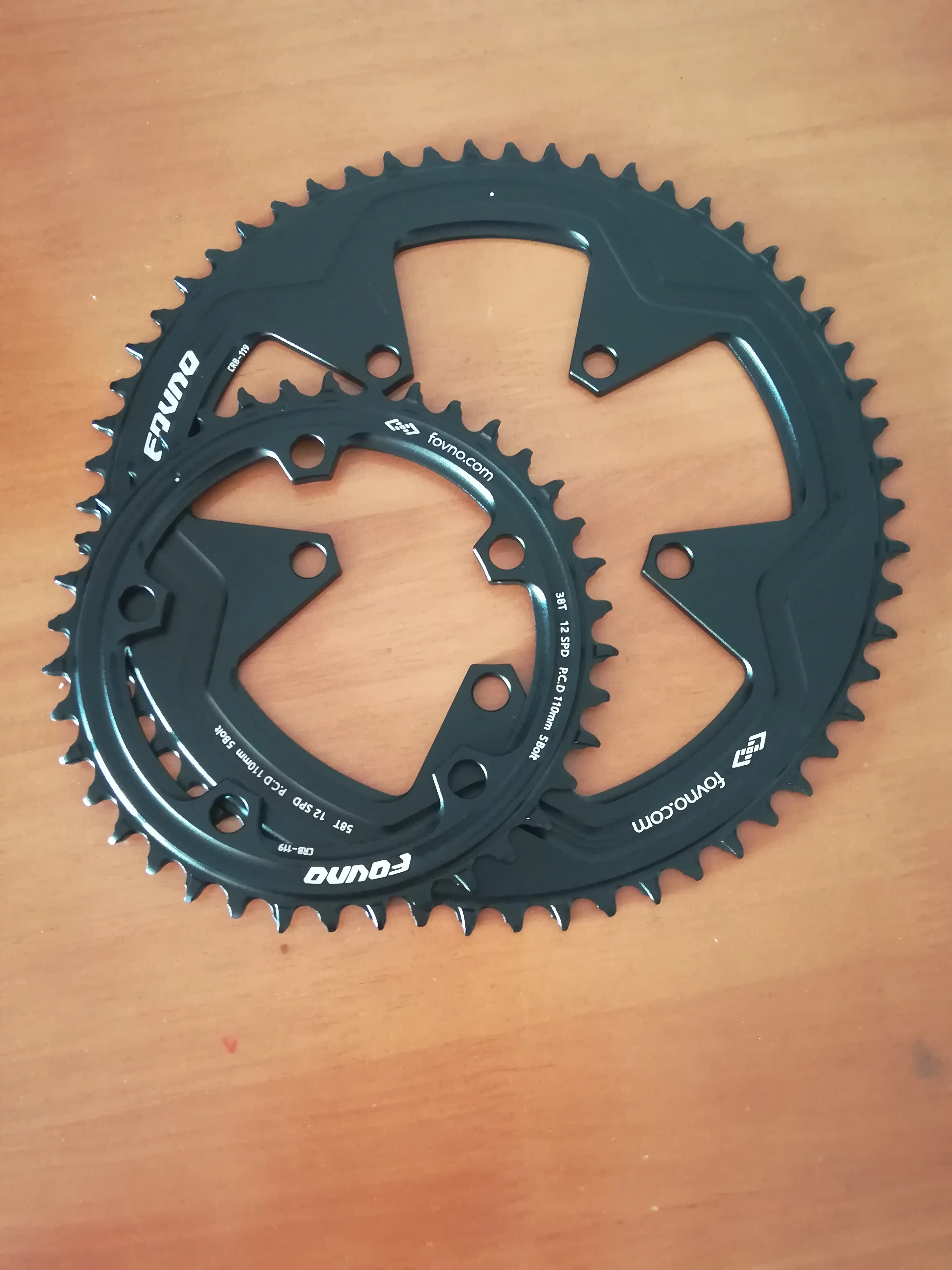 Цепное кольцо BCD110 узкое широкое 1x Кривошип системы 5 болтов от 38T до 58T для