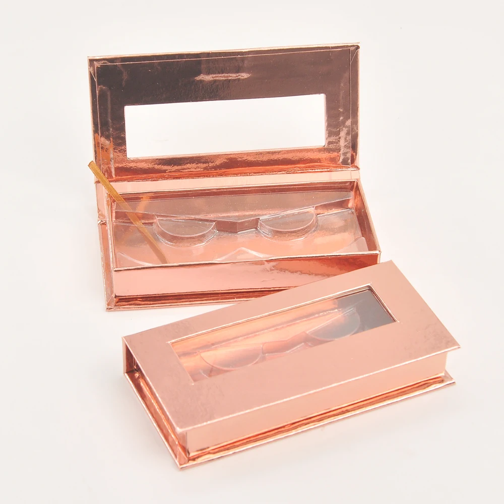 

Wholesale Lash Boxes Packaging Eyelash Box Package Custom Magnetic Light Pink Mink Lashes Cosmetic Storage Case bulk Vendors