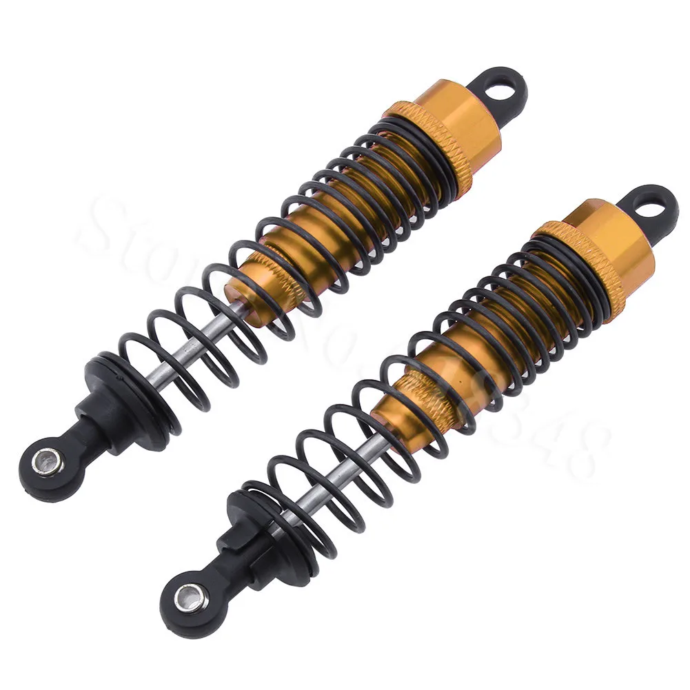 2PCS Oil Filled Alum Rear Front Shock Absorber Assembled For RC 1:10 Himoto E10XB E10XBL Tanto Off Road Buggy Accessories 33006 | Игрушки и
