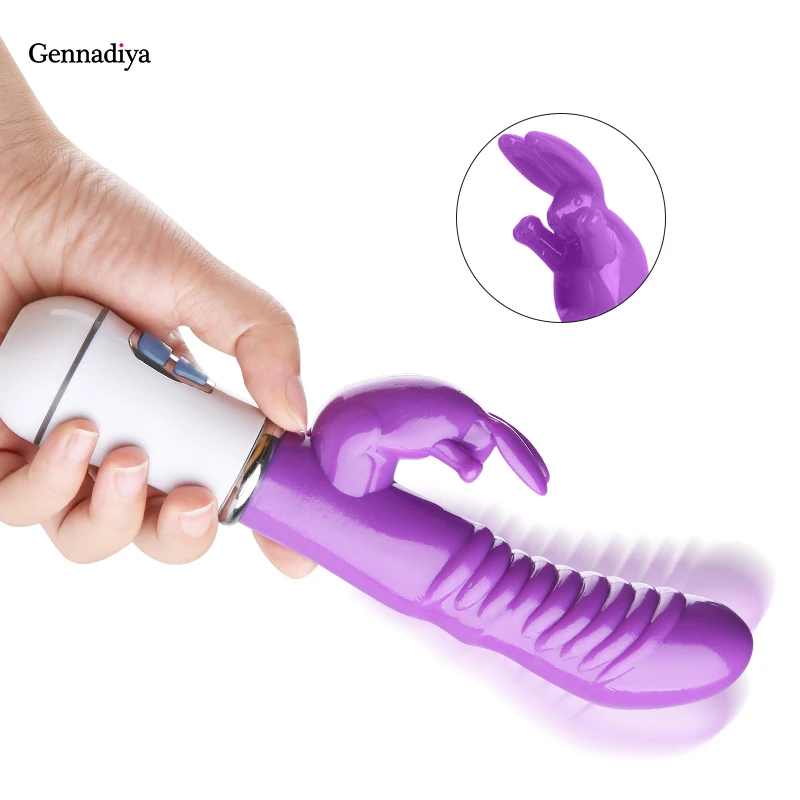 Кролик фаллоимитатор вибратор G точка влагалища клитор массажер женский