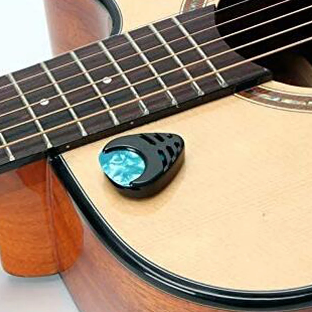 10 stücke gitarre pick akustische musik picks plektrum 046mm dicke gitarre zubehör mit pick fall für bass elektrische gitarren free gl