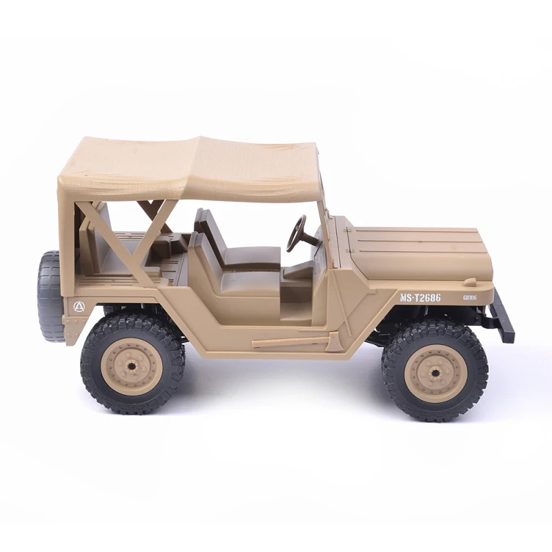 Военный радиоуправляемый грузовик 4WD внедорожный джип автомобиль 1/14 BG1522 2 4G 1:14 4X4