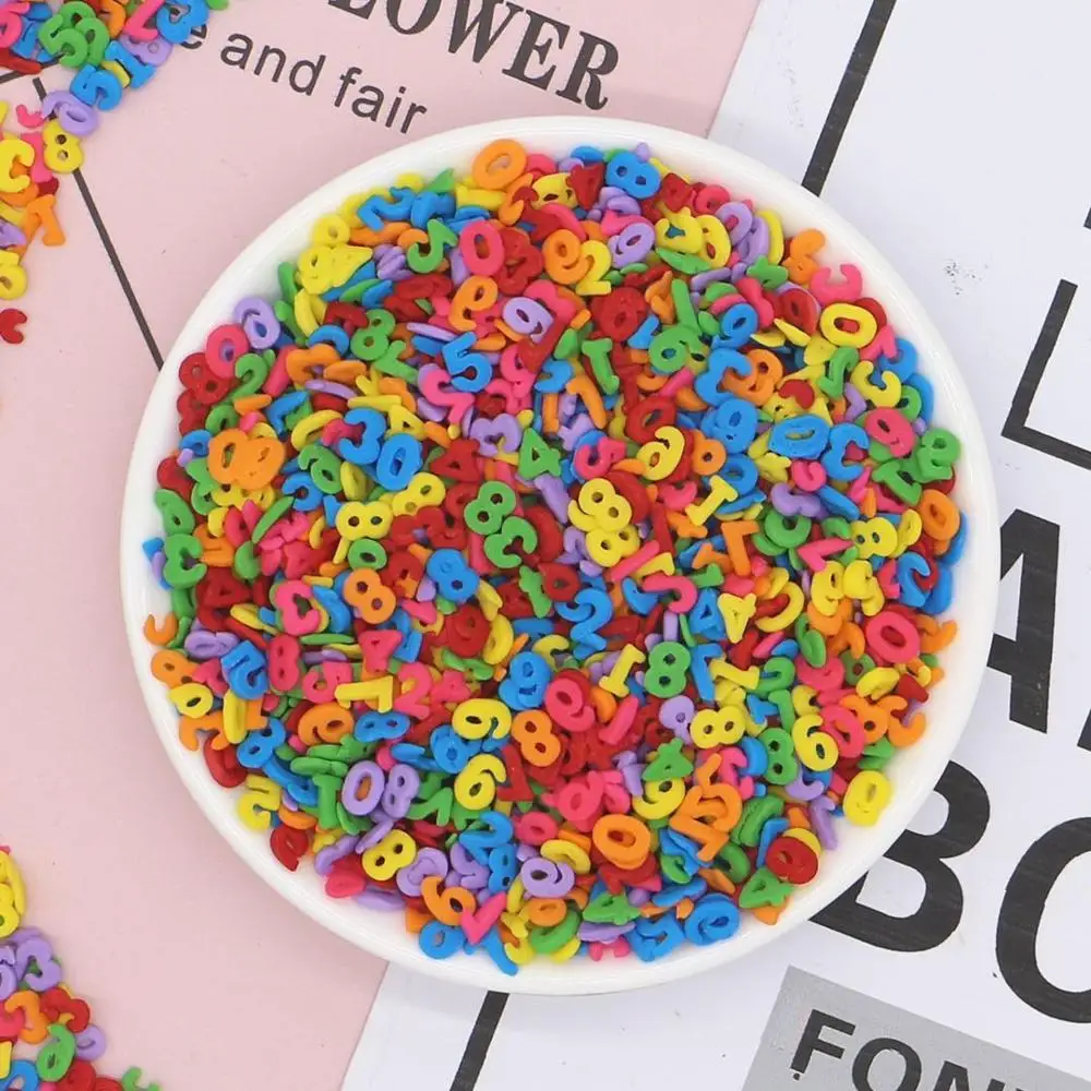 Пищевой съедобный Цифровой алфавит сахарная посыпка миксы конфеты для тортов