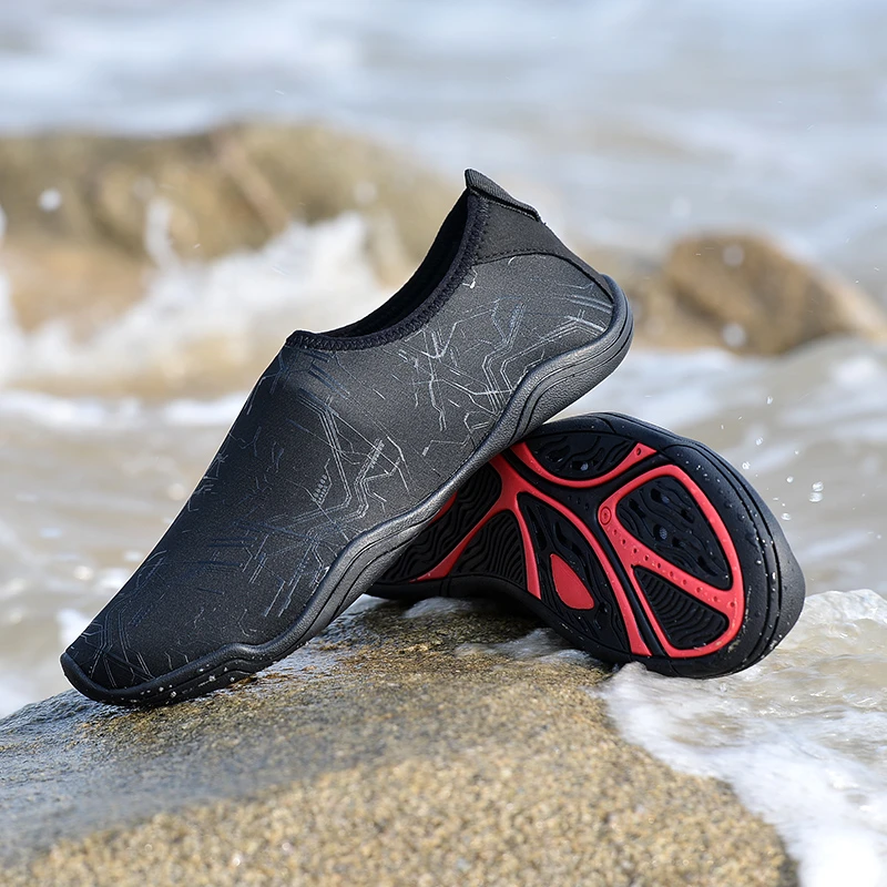 Акватуфли унисекс быстросохнущие кроссовки для плавания морского серфинга