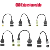 unversial obd extension cable for motorcycle obd2 connector for yamaha obd connector hondaktmsuzukiducadikawasaki moto