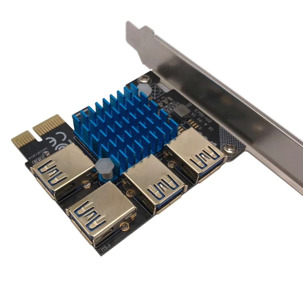 Переходная карта PCI-E PCIE 1-4 адаптер USB 3 0 для майнинга BTC конвертер PCIe | Компьютеры и