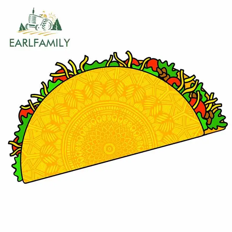 EARLFAMILY 13 см x 7 9 для тако автомобильные наклейки и наклейка в стиле граффити