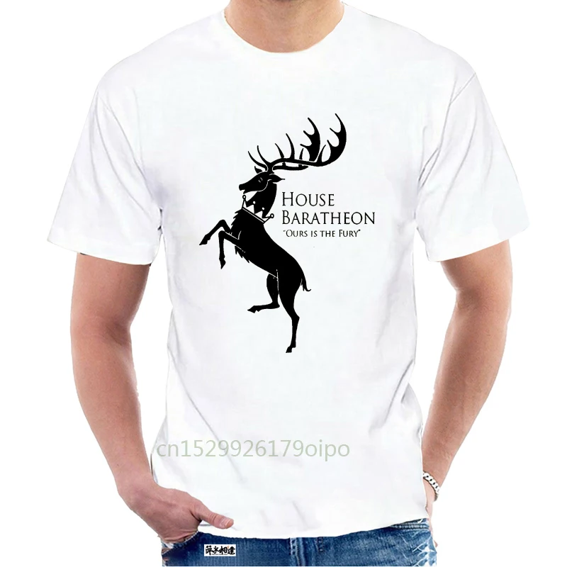 Домашняя желтая футболка Baratheon @ 086353|Мужские футболки| |