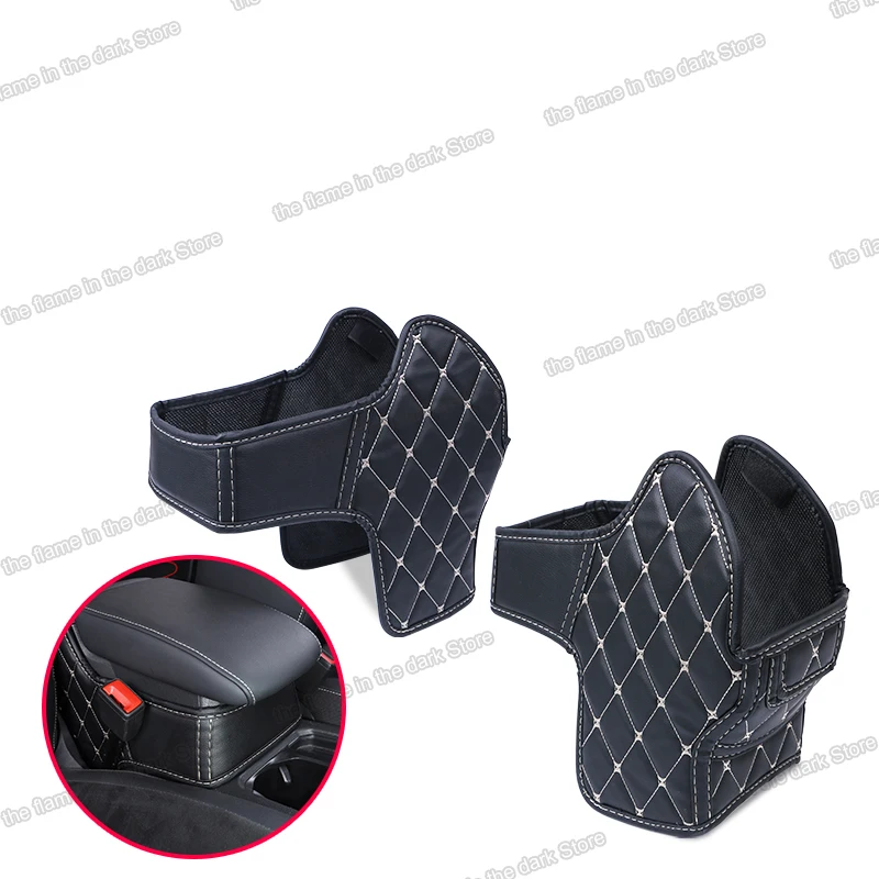 Подлокотник Lsrtw2017 для автомобильного сиденья из волоконной кожи противоударный