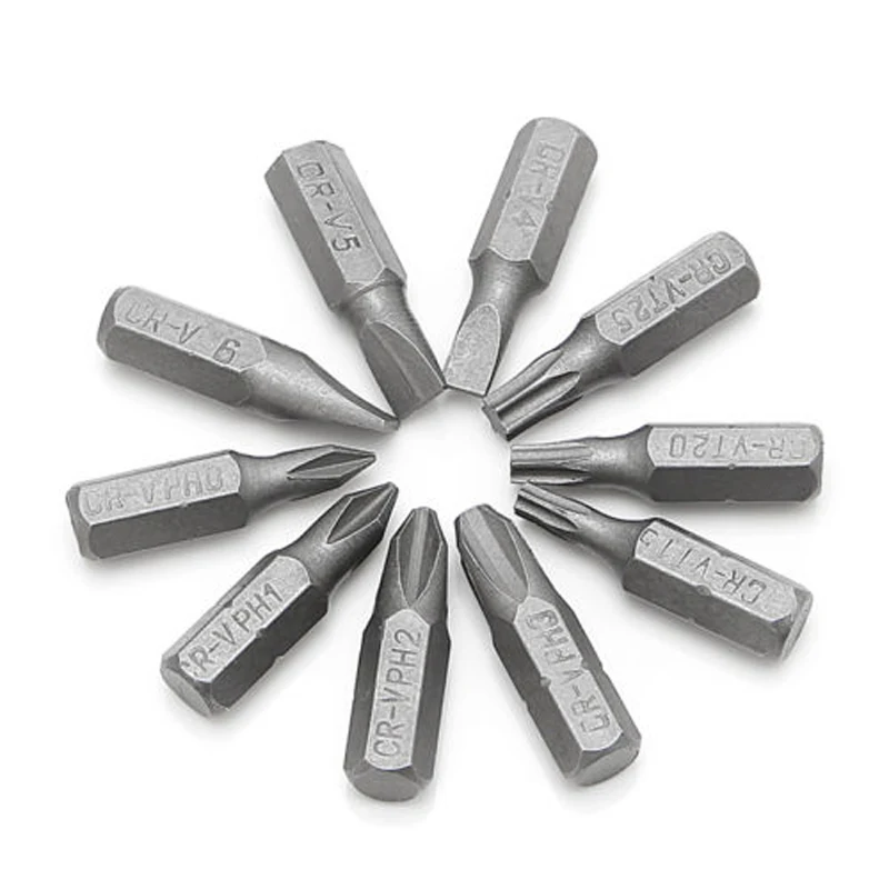 Профессиональная плоская Угловая головка Torx 10 в 1 L образный двойной ключ