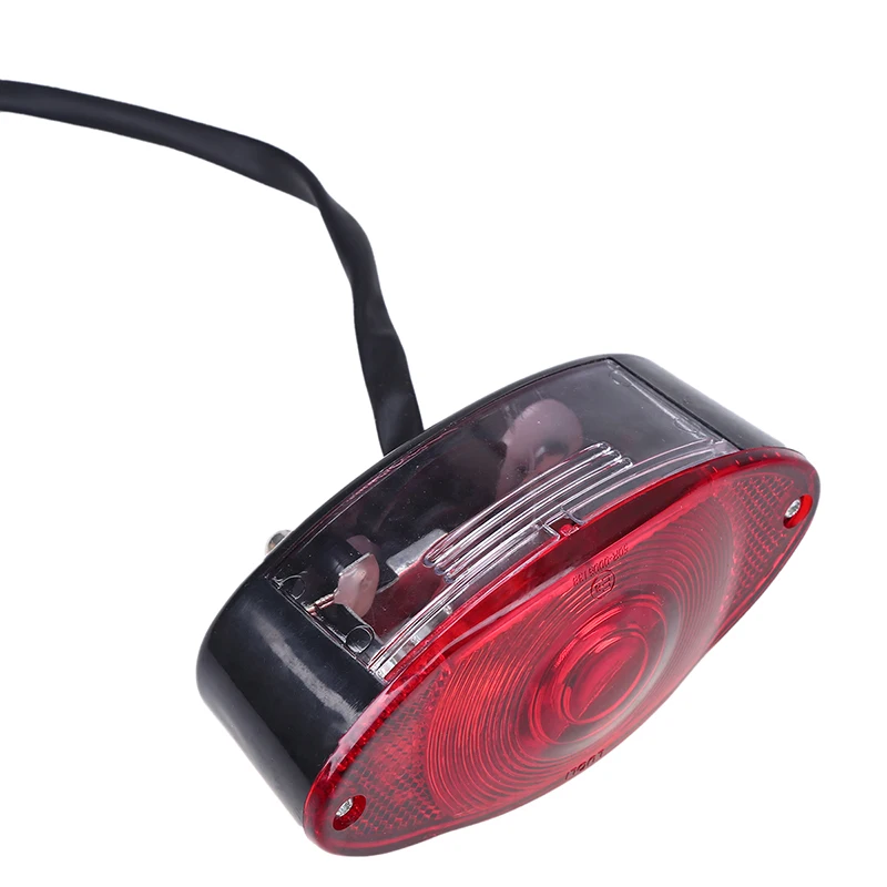 Posbay красный мотоцикл стоп задние фонари мигалки мотокросса для Kawasaki Z800 Honda dio CB 250