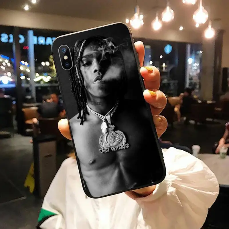 

Ynw Melly Scarlxrd Hip Hop Rapper luxury Phone Case shell for iPhone 11 12 pro XS MAX 8 7 6 6S Plus X 5S SE 2020 XR