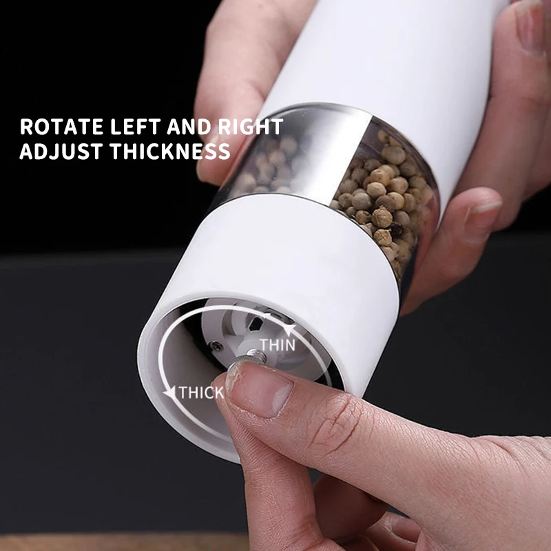 Электрическая кофемолка с регулируемой толщиной измельчитель для соли и перца